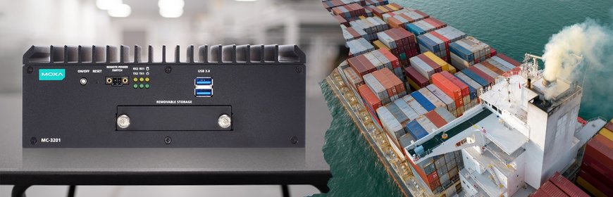 Dive into Marine Applications with the Fanless MOXA MC-3201 Embedded PC Series